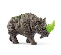 schleich 70157 Rhino de Pierre, dès 7 ans, ELDRADOR CREATURES - figurine, 16 x 6