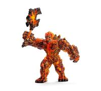 Schleich – Golem de lave avec arme 42447 – Gamme Eldrador Orange G