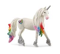 Schleich 70725 Licorne Arc-en-Ciel, mâle (bayala) Multicolore