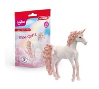 Schleich 70770 Licorne à Collectionner Rose-Quartz, dès 5 Ans, BAYALA - Figurine, 16 x 12 x 3 cm
