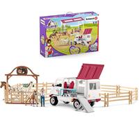 Schleich 72140 Contrôle de la condition physique avant le grand tournoi Horse Club [Exclusivité Amazon]