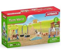 Schleich 72149 - Agilité au box à cheval - Neuf, scellé