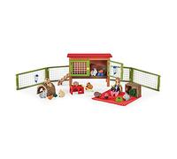 Schleich 72160 Pique-Nique avec Les Petits Animaux, dès 3 Ans, Farm World - Coffret 24.5 x 8.3 x 18.7 cm