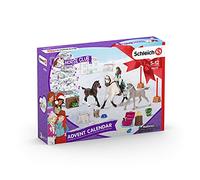 Schleich 98270 Calendrier de l'Avent Horse Club 2021 Multicolore