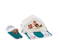 Schleich Coffret Accessoires de Camping Horse Club – dès 5 ans – 13,6 x 5,8 x 19,2 cm