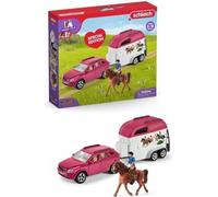 SCHLEICH - Auto mit Anhänger - 72223 - Série Club hippique
