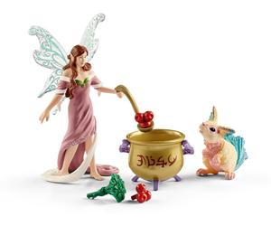 Schleich Balaya Coffret Figurine Safenja avec Compagnon des Étoiles 41453