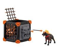 BattleCave Hyène de Lave, Extension de l'arène, SCHLEICH 42674 Eldrador Creatures, dès 7 ans