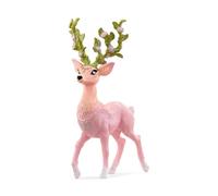 Schleich BAYALA | Cerf Magique 70793 | Figurine fidèle aux détails avec Joli Visage Peint | idée Cadeau pour Filles et garçons | déco de Noël ou Anniversaire | dès 5 Ans | 9 x 6 x 14 cm