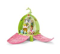 Schleich BAYALA | Crèche Magique de Marween 42520 | Set avec l’Elfe Marween, 2 bébés Dragons, Chaton ailé & Raton Laveur | Fleur Pliable et transportable avec Accessoires | Set dès 5 Ans | 19 pièces