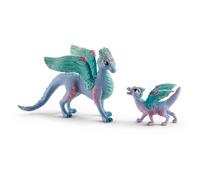 Schleich Bayala Dragon Aux Fleurs Et Son Petit
