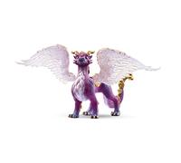 Figurine Schleich Dragon des Etoiles- Figurine Dragon Mythique avec Ailes et Écailles Scintillantes pour Garçons et Filles - Cadeau