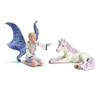 Schleich Bayala Fée Lindariel avec poulain licorne 70424