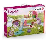 schleich BAYALA Maison-fleur pailletée avec licornes, lac et écurie