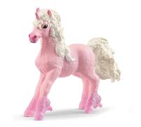 Schleich BAYALA | Poulain Licorne Fleuri 70832 | 3 x 9 x 8 cm | Figurine à partir de 5 ans | figurines fantastiques détaillées | figurines magiques de collection