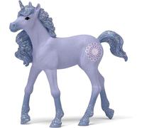schleich BAYALA | Poulain Licorne Iris 70861 | Figurine féerique détaillée | Cadeau Magique pour Enfants | Figurine de Collection de Haute qualité | Jouet dès 5 Ans | 9 x 2 x 9 cm