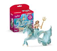 Schleich – 70594 Sirène Eyela sur Cheval de mer (bayala) – Multicolore
