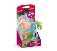 Schleich Jouet poulain licorne bayala Marshmallow avec gemmes, rose, dès 5 ans