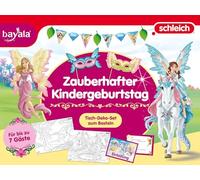 Schleich | Bayala - Zauberhafter Kindergeburtstag: Tisch-Deko-Set zum Basteln für bis zu 7 Gäste