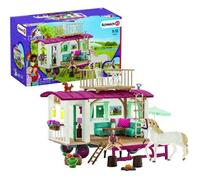SCHLEICH - Caravane Rencontre secrète HORSE CLUB - Blanc - Enfant - 5 ans - Multicolore