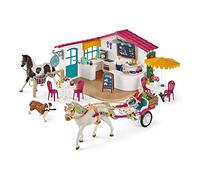 SCHLEICH - Carriage Ride to The Rider café (72158)