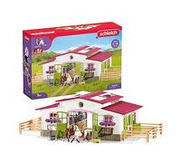 Schleich Centre Equestre Avec Cavaliere. Chevaux Et Accessoires