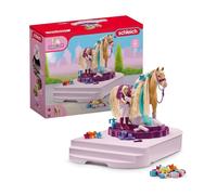 Schleich Figurine magique Bayala Pégase aux Fleurs 70590 – Détails scintillants – Cadeau 5-12 ans