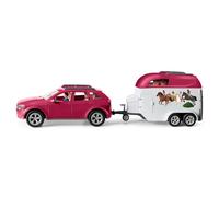 Schleich Set de jeu Horse Club Horse Adventure voiture et remorque Multicolore Enfants