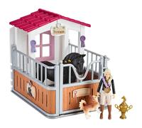 Schleich Box pour chevaux 42437 – avec Tori & Princess (Horse Club)
