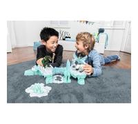 Schleich Coffret Attaque de la forteresse de Glace - Tigre à Dents de Sabre et Crocodile de Combat 42497 Eldrador Creatures - Dès 7 Ans.