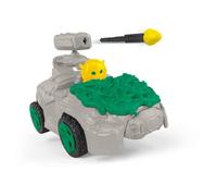 Schleich Coffret Crashmobile de la Jungle avec Mini Creature – Eldrador Creatures, 17 pièces