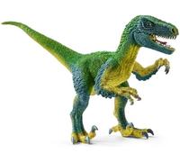 Schleich Dinosaurs | Vélociraptor 14585 | Dinosaure fidèle aux détails avec mâchoire et Bras Mobiles | Superbe Cadeau pour Filles et garçons | Dinosaure dès 3 Ans | 18 x 6 x 10 cm