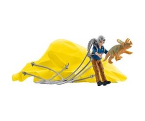 Schleich Dinosaures - Brigade de sauvetage en parachute des dinosaures, Figurine