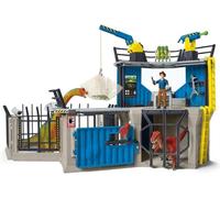 Schleich Coffret 41462 – Grande station de recherche Dino, 72 pièces, 2 dinosaures, dès 4 ans