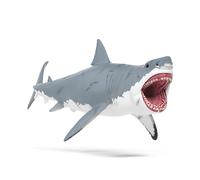 schleich Dinosaurs | Megalodon 15055 | Figurine réaliste de Requin préhistorique avec Peau cicatrisée | Jouet éducatif dès 3 Ans | Cadeau pour garçons, Filles et collectionneurs | 28 x 11 x 12 cm