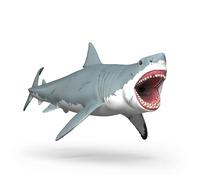 schleich Dinosaurs | Megalodon 15055 | Figurine réaliste de Requin préhistorique avec Peau cicatrisée | Jouet éducatif dès 3 Ans | Cadeau pour garçons, Filles et collectionneurs | 28 x 11 x 12 cm