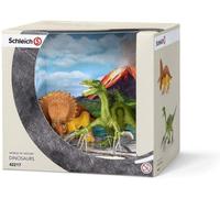 Schleich Dinosaurs Petits tricératops et thérizinosaure 42217