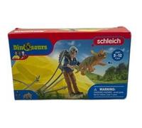 Schleich 41471 Sauvetage en Parachute (Dinosaurs) Multicolore