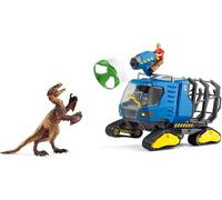 Schleich Dinosaurs - Véhicule de Capture Dino 42604 - Coffret figurines & accessoires - 5 pièces