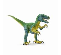 Figurine Vélociraptor SCHLEICH - Gamme Dinosaurs - Pour Enfant à partir de 3 ans - 70 cm - Marron