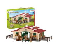 SCHLEICH - Ecurie avec chevaux - 42195 - Gamme Farm World