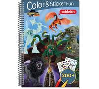 Schleich eldrador - 3d lenticular color and sticker fun - Collectif - Book'n App - broché - Document jeunesse