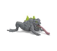 Schleich Figurine ELDRADOR Creatures Crapaud de Pierre 70857 – Monstre détaillé, cristaux dorsaux