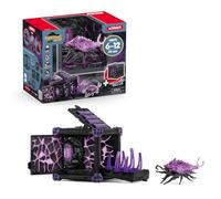 Schleich ELDRADOR Creatures | BattleCave Isopode des Ténèbres 42675 | Set avec Battle Cave ELDRADOR, Monstre et Cristal des Ténèbres | Caves empilables pour créer Une arène | dès 7 Ans | 34 pièces
