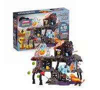 schleich ELDRADOR Creatures | MasterCave Smashrador 42757 | Coffret avec 4 BattleCaves, 4 Minis, Robot, Lion de Lave & Super Cristal | Fonctions variées & Accessoires | Dès 6 Ans | 119 pièces