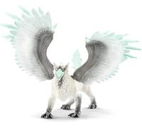 Schleich ELDRADOR | Griffon de Glace 70143 | dès 7 Ans | 22 x 9 x 12 cm | figurine monstre schleich ELDRADOR avec ailes mobiles | figurine de collection | cadeau pour filles et garçons