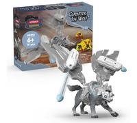 Schleich ELDRADOR | Loup de Glace 42815 | 14 pièces | Coffret de jeu à partir de 6 ans | coffret avec figurines, nombreuses fonctions et accessoires