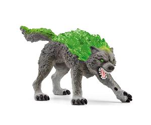 Schleich ELDRADOR | Loup de Pierre 70153 | 9 x 14 x 7 cm | Figurine à partir de 6 ans | figurine monstre détaillée de collection | jouet robuste pour jouer et à collectionner