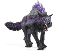 Schleich Figurine ELDRADOR Creatures 42554 – Loup des Ténèbres, pelage violet, dos transparent