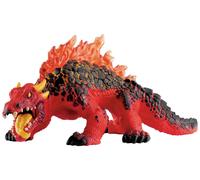 Lezard de Lave - Figurine Schleich Réaliste - Monstre de Lave Mythique et Féroce - Figurine Lézard Hautement Détaillée pour Garçons